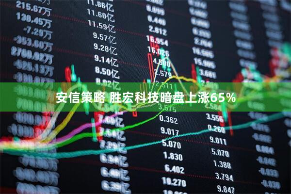 安信策略 胜宏科技暗盘上涨65%